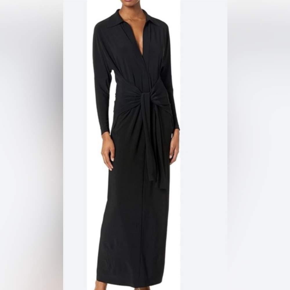 Norma Kamali Black Maxi Dress